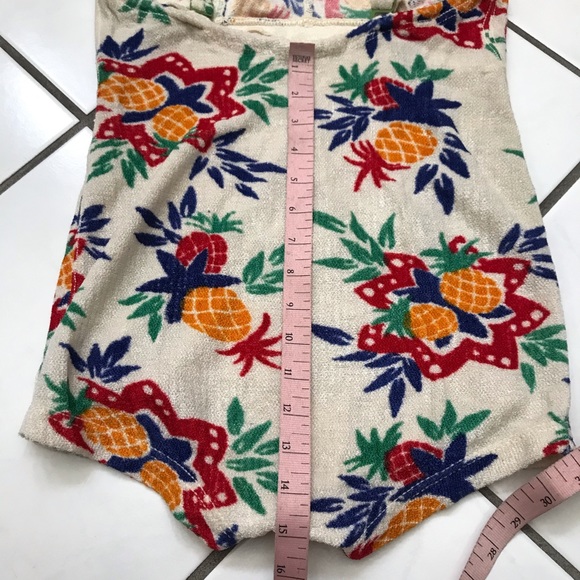 Vtg 40s Jantzen Pin Up Romper one piece Swimsuit - Picture 8 of 11